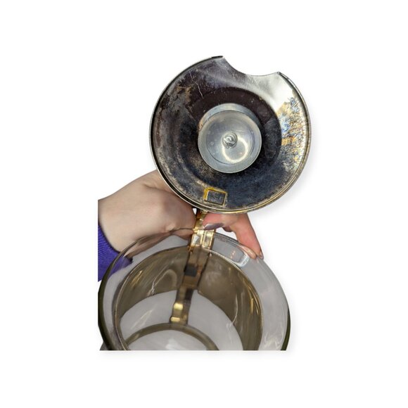 Vintage Silex Duette Coffee Tea Serving Carafe Mid Century Modern - Picture 8 of 14